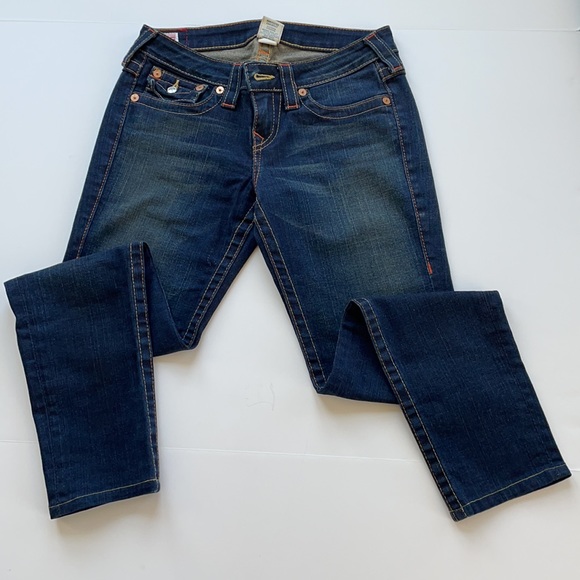 Like New True Religion Jeans Stretch 28 W - Picture 14 of 16